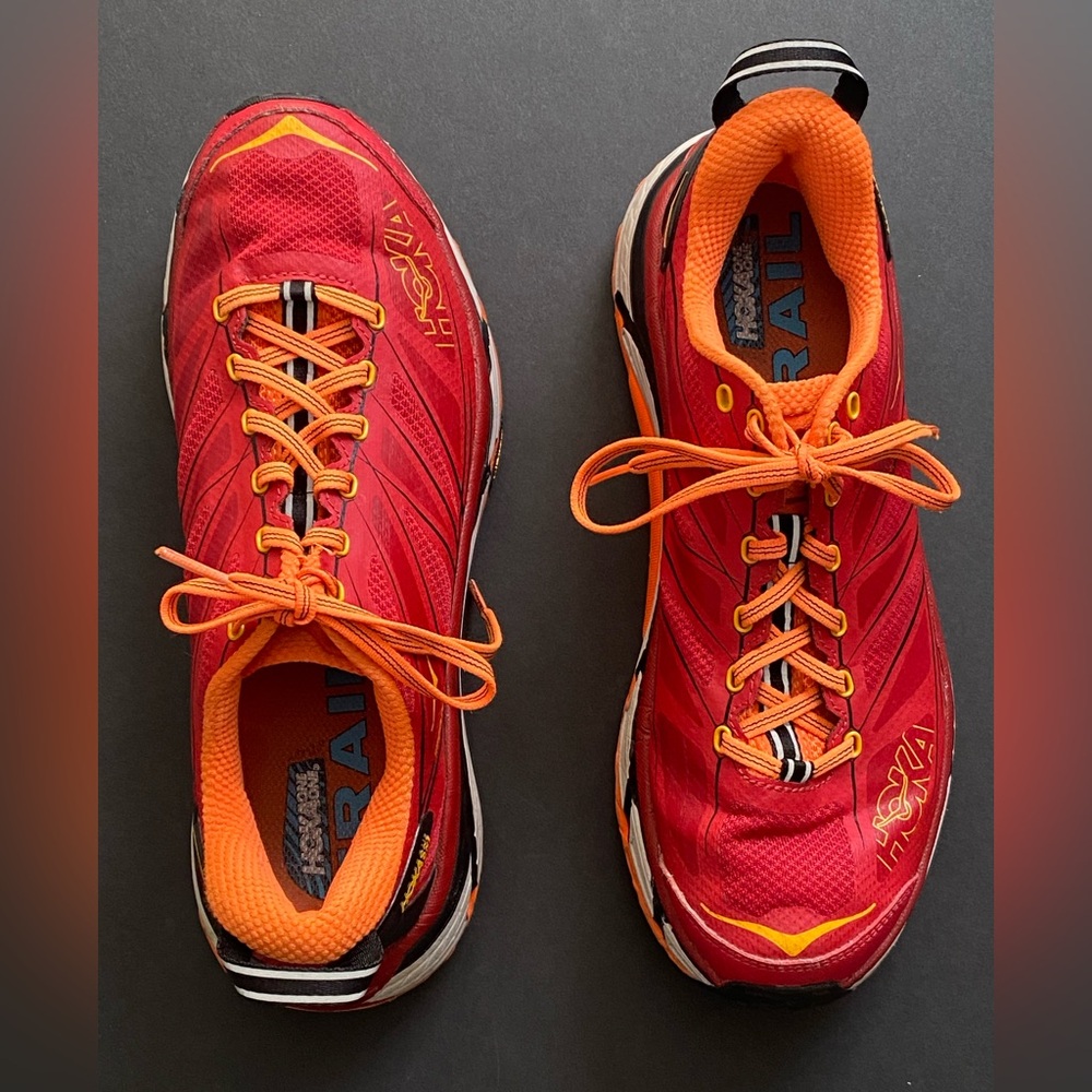 HOKA MAFATE SPEED 2 TRUE RED / CHILI PEPPER RUNNING SHOES Sold Out 8.5
